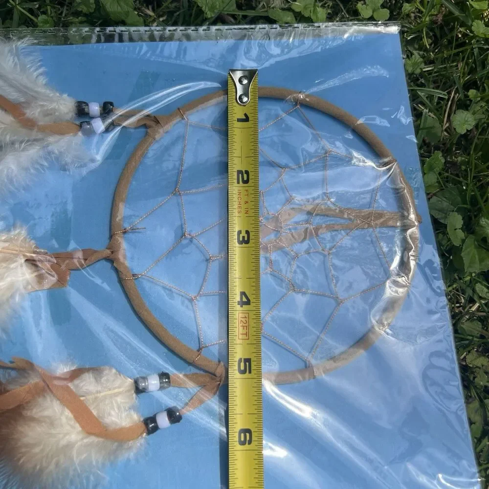 St. Joseph's Indian School Dream Catcher Peace Sign Lakota Sioux Legend Card